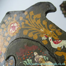 Load image into Gallery viewer, Persian Qajar Paper Mache Antique Wall Mirror
