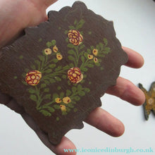 Load image into Gallery viewer, Persian Qajar Paper Mache Antique Wall Mirror
