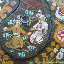 Load image into Gallery viewer, Persian Qajar Paper Mache Antique Wall Mirror
