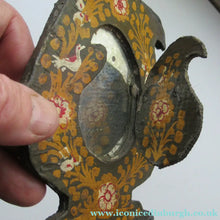 Load image into Gallery viewer, Persian Qajar Paper Mache Antique Wall Mirror
