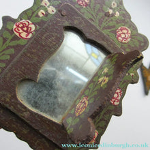 Load image into Gallery viewer, Persian Qajar Paper Mache Antique Wall Mirror
