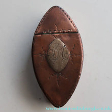 Load image into Gallery viewer, Antique Late 18th Century GEORGIAN Copper (Tin Lined) Navette Shaped Snuff Box
