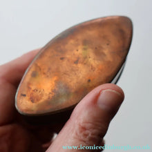 Load image into Gallery viewer, Antique Late 18th Century GEORGIAN Copper (Tin Lined) Navette Shaped Snuff Box
