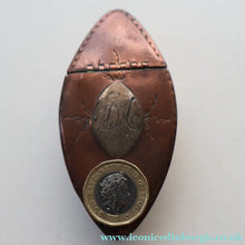 Load image into Gallery viewer, Antique Late 18th Century GEORGIAN Copper (Tin Lined) Navette Shaped Snuff Box
