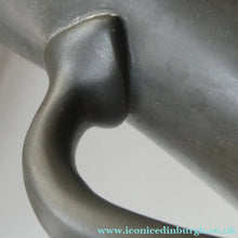 Load image into Gallery viewer, Liberty &amp; Co. Tudric Twin Handled Pewter Vase with Inset Stones. Designed by Oliver Baker
