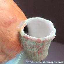 Load image into Gallery viewer, Bisque Porcelain Figure by Schafer &amp; Vater. Comical Dog Model Set Onto an Ashtray
