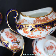 Load image into Gallery viewer, Antique Miniature Royal Crown Derby Melton Pattern Part Tea-Set. Doll’s House Collectable

