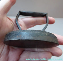 Load image into Gallery viewer, Antique MINIATURE TOY 19th century Laundry Cast Iron Sad Iron or Flat Iron. Excellent Condition
