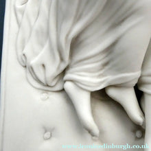 Load image into Gallery viewer, Antique MINTON Parian Entitled "Sleeping Children" after Sir Francis Chantrey; c 1847
