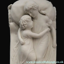 Load image into Gallery viewer, Antique MINTON Parian Entitled "Sleeping Children" after Sir Francis Chantrey; c 1847
