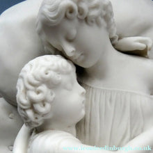Load image into Gallery viewer, Antique MINTON Parian Entitled "Sleeping Children" after Sir Francis Chantrey; c 1847
