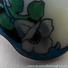 Load image into Gallery viewer, Norwegian Enamel Brooch by Ole Olberg Silver
