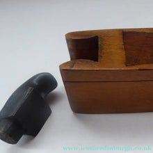 Load image into Gallery viewer, Antique NOVELTY Snuff Puzzle Box in the Shape of a Carpenter's Woodworking Plane
