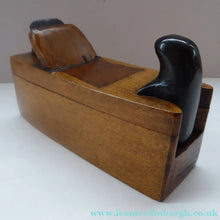Load image into Gallery viewer, Antique NOVELTY Snuff Puzzle Box in the Shape of a Carpenter's Woodworking Plane

