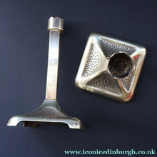 Load image into Gallery viewer, Antique Pair of Art Nouveau / Jugendstil Signed GESCHUTZT Candle Sticks
