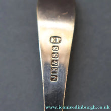 Load image into Gallery viewer, Antique Pair of Electro-Plate Berry Spoons &amp; Mother of Pearl Fruit Knife by JE &amp; SS. FITTED CASE
