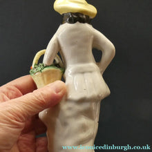 Load image into Gallery viewer, Antique Staffordshire Figurine Pair. Couple out Fruit Picking
