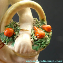 Load image into Gallery viewer, Antique Staffordshire Figurine Pair. Couple out Fruit Picking
