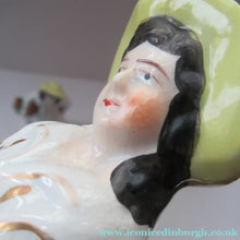 Load image into Gallery viewer, Antique Staffordshire Figurine Pair. Couple out Fruit Picking
