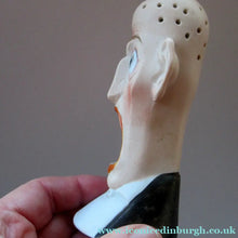 Load image into Gallery viewer, Schafer and Vater Novelty Cigar Ashtray and Match Holder. Grumpy Man Head
