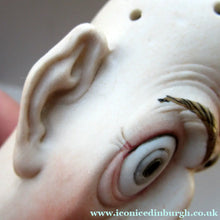 Load image into Gallery viewer, Schafer and Vater Novelty Cigar Ashtray and Match Holder. Grumpy Man Head
