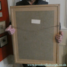 Load image into Gallery viewer, ANTIQUE PRINT. Original Etching by Hedley FITTON. Entitled ROSSLYN CHAPEL. Pencil Signed
