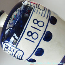 Load image into Gallery viewer, Antique Royal Copenhagen Ceramic Cherry Brandy Advertising Bottle
