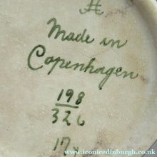 Load image into Gallery viewer, Antique Royal Copenhagen Ceramic Cherry Brandy Advertising Bottle
