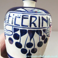 Load image into Gallery viewer, Antique Royal Copenhagen Ceramic Cherry Brandy Advertising Bottle
