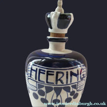 Load image into Gallery viewer, Antique Royal Copenhagen Ceramic Cherry Brandy Advertising Bottle
