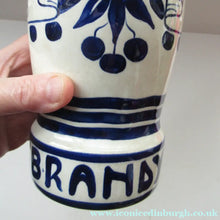 Load image into Gallery viewer, Antique Royal Copenhagen Ceramic Cherry Brandy Advertising Bottle

