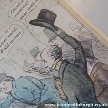 Load image into Gallery viewer, Georgian Satirical Print John Doyle. John Gilpin 1830s
