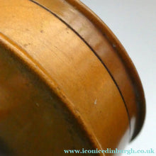 Load image into Gallery viewer, Antique SCOTTISH 19th Century MAUCHLINE Ware Trinket Box (c 1880), with an image of Holyrood Palace
