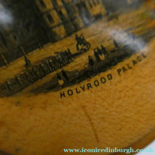Load image into Gallery viewer, Antique SCOTTISH 19th Century MAUCHLINE Ware Trinket Box (c 1880), with an image of Holyrood Palace
