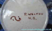 Load image into Gallery viewer, Antique Scottish Pottery Fruit Bowl. In the manner of Richard  Amour for Bough
