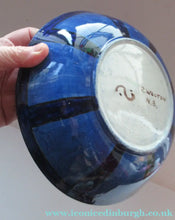 Load image into Gallery viewer, Antique Scottish Pottery Fruit Bowl. In the manner of Richard  Amour for Bough
