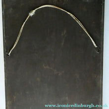 Load image into Gallery viewer, Antique Scottish School ART NOUVEAU Brass Mirror with Scrolls and Butterfly Decoration
