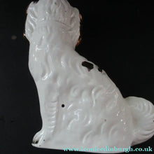 Load image into Gallery viewer, Large Victorian Staffordshire Dogs Copper Lustre Patches. 12 1/2 inches. 1860s
