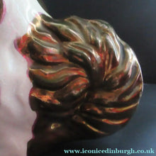Load image into Gallery viewer, Large Victorian Staffordshire Dogs Copper Lustre Patches. 12 1/2 inches. 1860s

