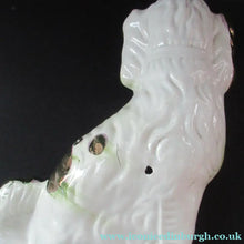 Load image into Gallery viewer, Large Victorian Staffordshire Dogs Copper Lustre Patches. 12 1/2 inches. 1860s

