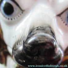 Load image into Gallery viewer, Large Victorian Staffordshire Dogs Copper Lustre Patches. 12 1/2 inches. 1860s
