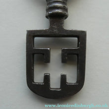 Load image into Gallery viewer, Antique Steel Odell Key. SCOTTISH 18th or 19th Century Door Key
