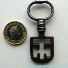 Load image into Gallery viewer, Antique Steel Odell Key. SCOTTISH 18th or 19th Century Door Key
