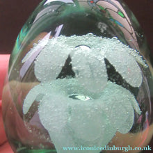Load image into Gallery viewer, Victorian Paperweight Glass Dump with Plant Pot Inclusion
