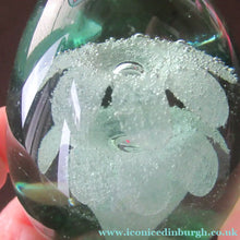 Load image into Gallery viewer, Victorian Paperweight Glass Dump with Plant Pot Inclusion
