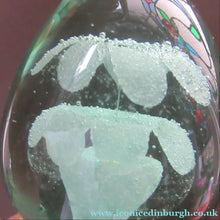 Load image into Gallery viewer, Victorian Paperweight Glass Dump with Plant Pot Inclusion
