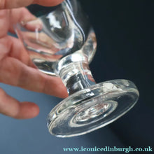 Load image into Gallery viewer, Antique VICTORIAN "Penny Lick" / "Two Penny Lick" Ice Cream Glass. Social History Interest

