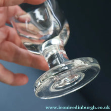 Load image into Gallery viewer, Antique VICTORIAN "Penny Lick" / "Two Penny Lick" Ice Cream Glass. Social History Interest
