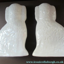 Load image into Gallery viewer, Large Staffordshire Wally Dugs Staffordshire Dogs Chimney Spaniels Victorian Antique
