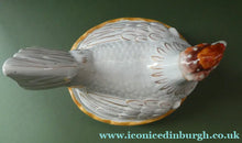 Load image into Gallery viewer, Victorian Staffordshire Pottery Chicken or Hen on a Nest 
